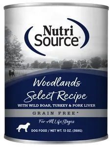 12/13oz Nutrisource Woodlands Dog - Health/First Aid